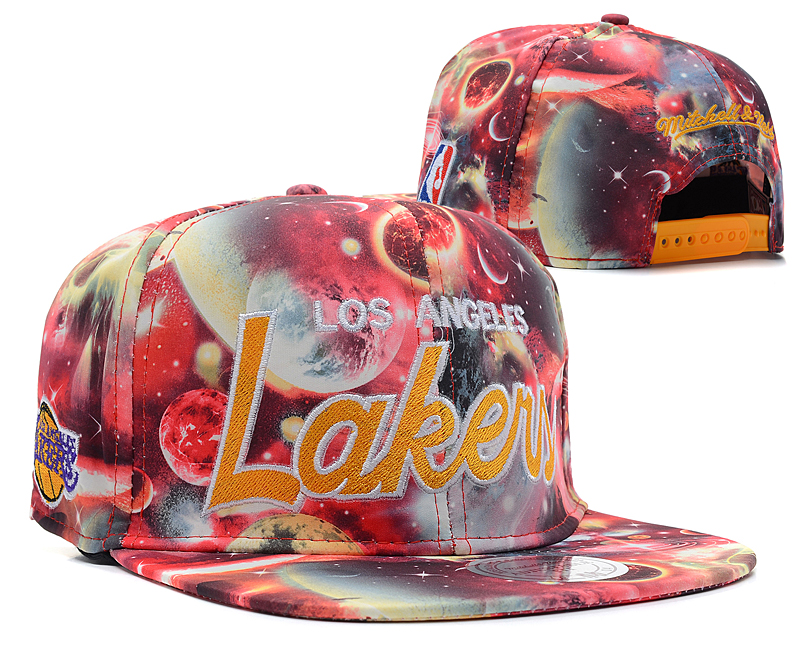 NBA Los Angeles Lakers MN Snapback Hat #60